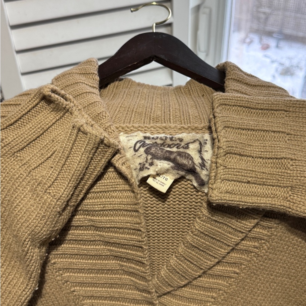 🍁✨ HOST PICK✨Roots Taupe Long Sweater Jacket — Cozy Canadian Classic ✨🍁 - Picture 14 of 16